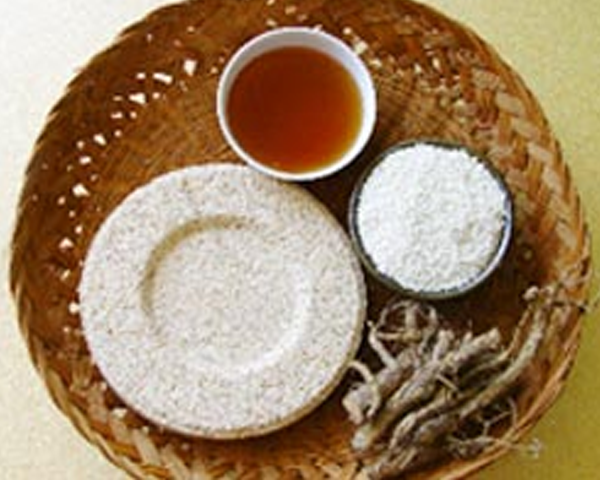 고삼주, 고삼, 찹쌀, 누룩